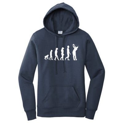 Evolution Golfer Funny Golf Golfing Father's Day Gift Dad Women's Pullover Hoodie