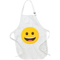 Emoticon Grinning Face Happy Apron