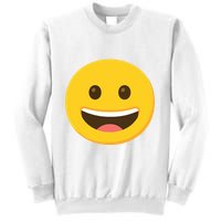 Emoticon Grinning Face Happy Sweatshirt
