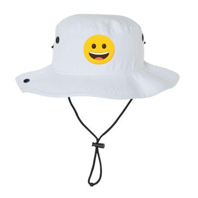 Emoticon Grinning Face Happy Bucket Hat