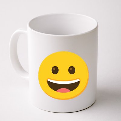 Emoticon Grinning Face Happy Mug