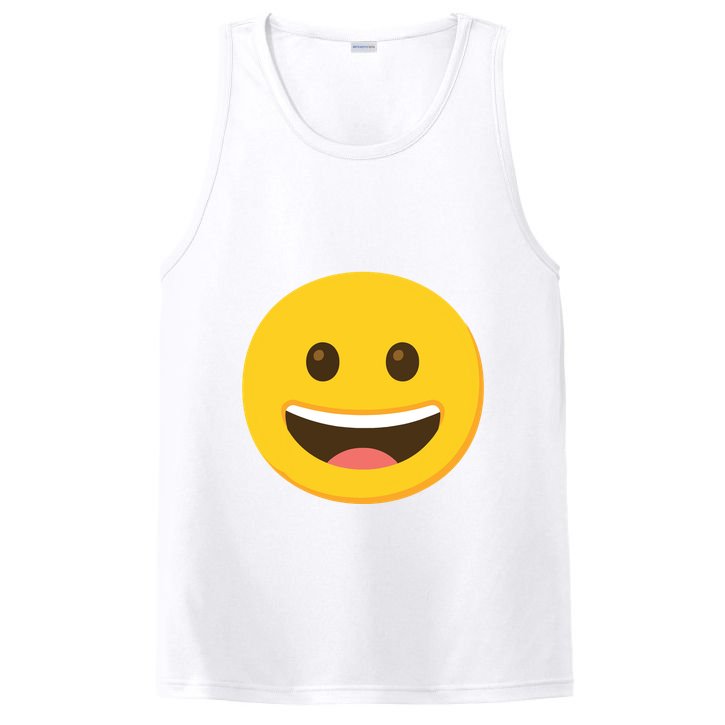 Emoticon Grinning Face Happy PosiCharge Competitor Tank