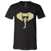 Elephant Gift For Girlfriend Elephants Elefant V-Neck T-Shirt