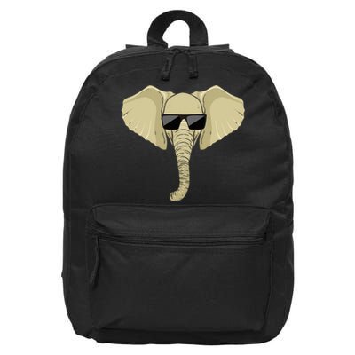 Elephant Gift For Girlfriend Elephants Elefant 16 in Basic Backpack