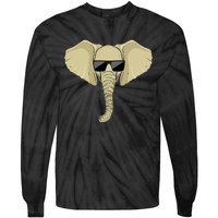 Elephant Gift For Girlfriend Elephants Elefant Tie-Dye Long Sleeve Shirt