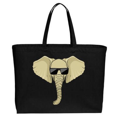 Elephant Gift For Girlfriend Elephants Elefant Cotton Canvas Jumbo Tote