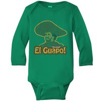 El Guapo! Fitted Baby Long Sleeve Bodysuit