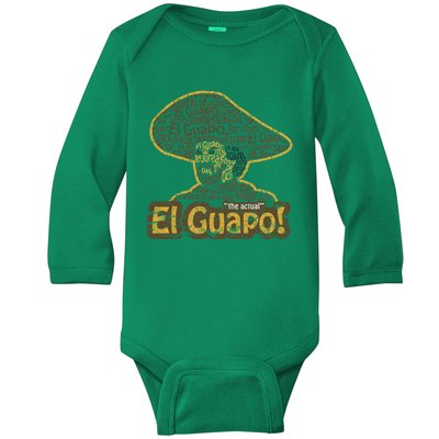 El Guapo! Fitted Baby Long Sleeve Bodysuit