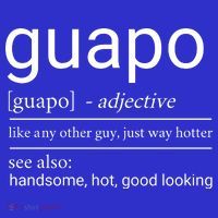 El Guapo Funny Definition Pom Pom 12in Knit Beanie