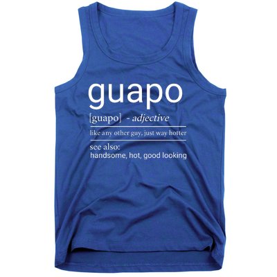 El Guapo Funny Definition Tank Top