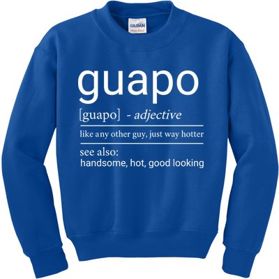 El Guapo Funny Definition Kids Sweatshirt