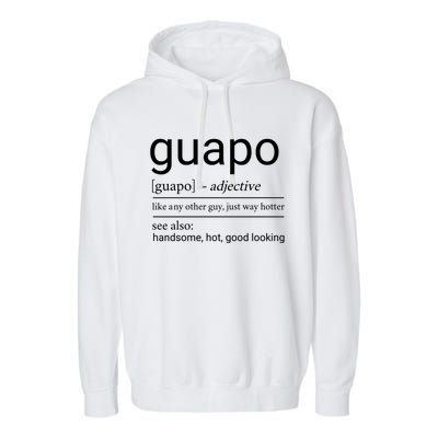 El Guapo Funny Definition Garment-Dyed Fleece Hoodie