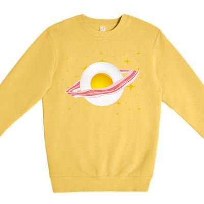 Egg Bacon Planet Premium Crewneck Sweatshirt