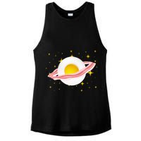 Egg Bacon Planet Ladies PosiCharge Tri-Blend Wicking Tank