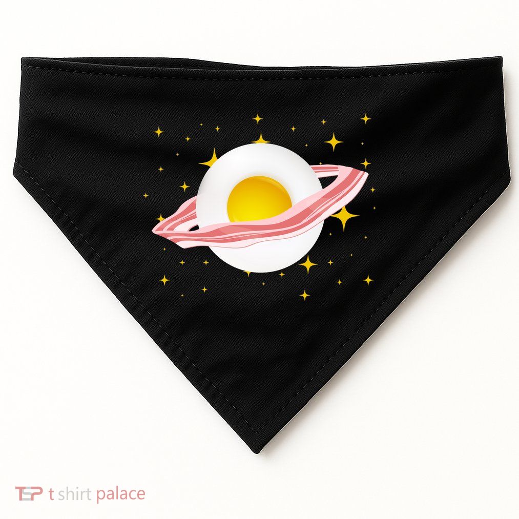 Egg Bacon Planet USA-Made Doggie Bandana