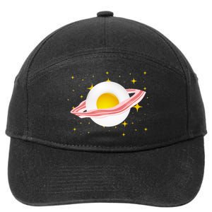 Egg Bacon Planet 7-Panel Snapback Hat