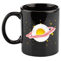 Egg Bacon Planet 11oz C Handle Ceramic Mug