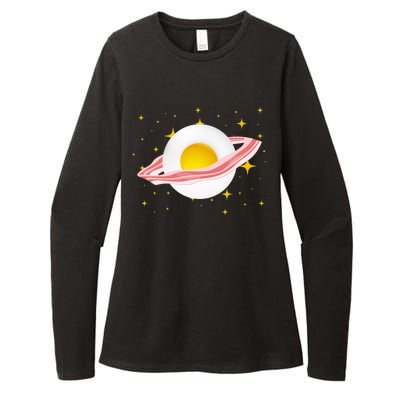 Egg Bacon Planet Womens CVC Long Sleeve Shirt