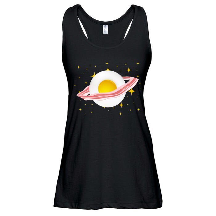 Egg Bacon Planet Ladies Essential Flowy Tank