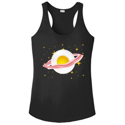 Egg Bacon Planet Ladies PosiCharge Competitor Racerback Tank