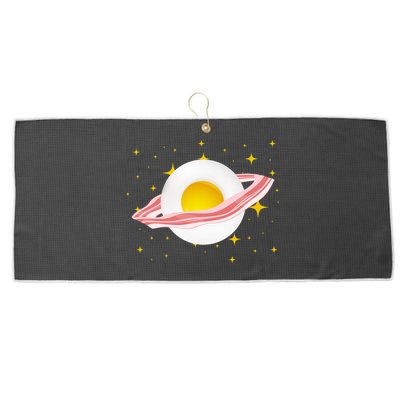 Egg Bacon Planet Large Microfiber Waffle Golf Towel