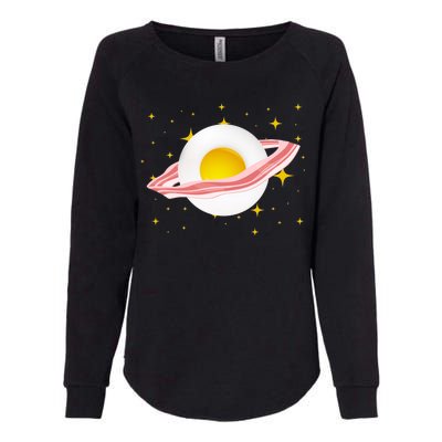 Egg Bacon Planet Womens California Wash Sweatshirt