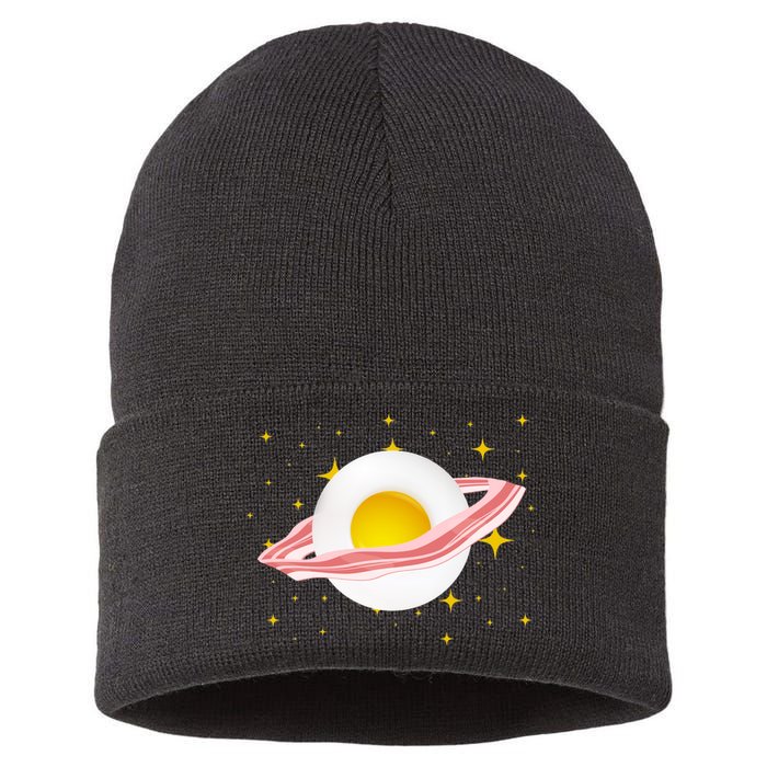 Egg Bacon Planet Sustainable Knit Beanie