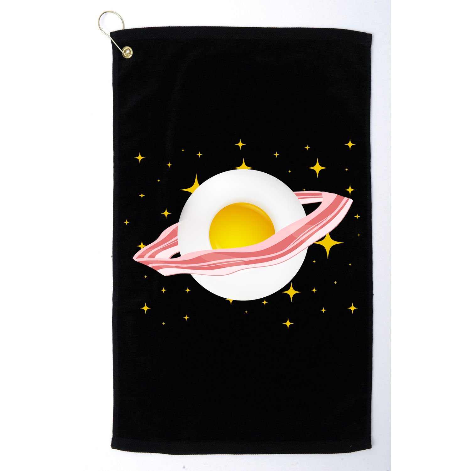 Egg Bacon Planet Golf Towel