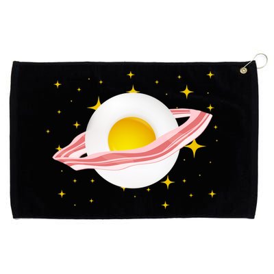 Egg Bacon Planet Grommeted Golf Towel