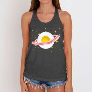 Egg Bacon Planet Women's Knotted Racerback Tank