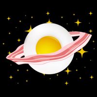 Egg Bacon Planet Womens T-Shirt