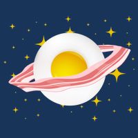 Egg Bacon Planet Infant Baby Jersey Bodysuit