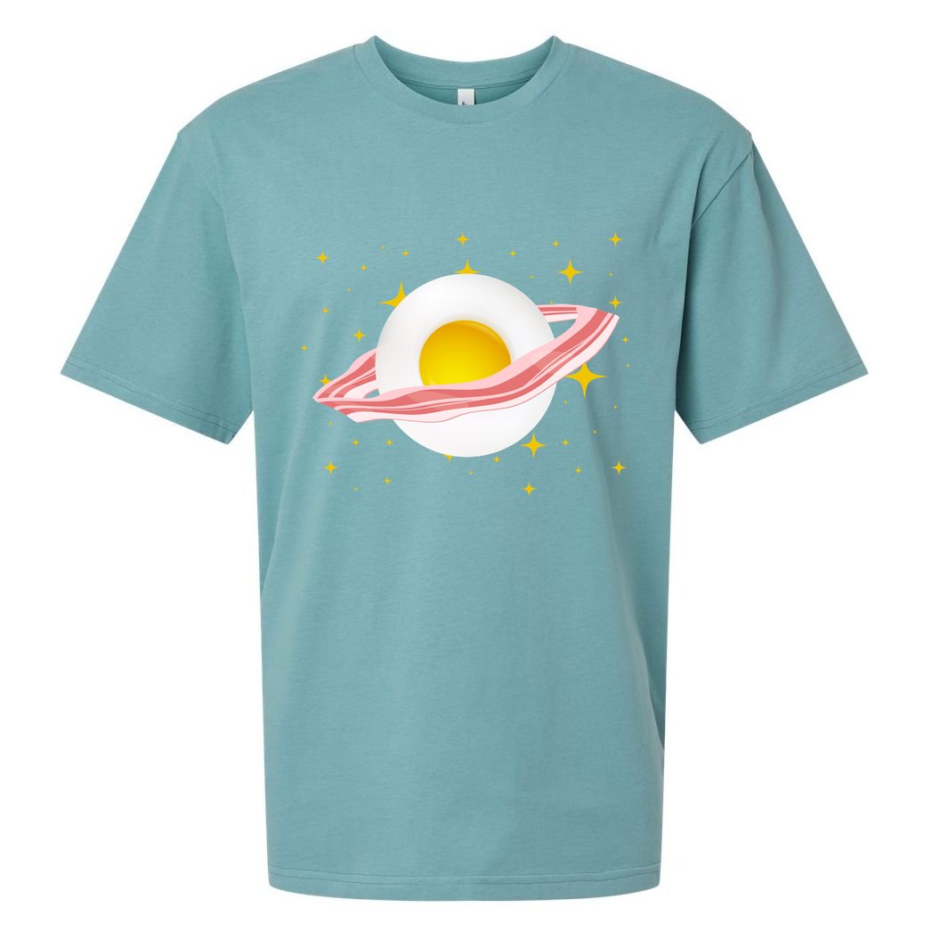 Egg Bacon Planet Sueded Cloud Jersey T-Shirt