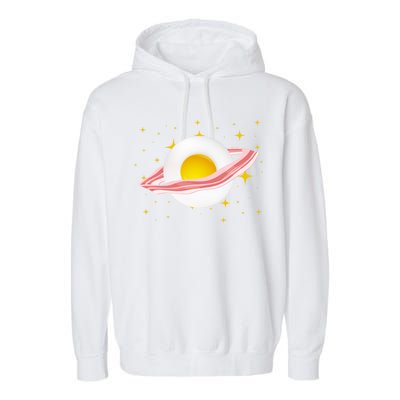 Egg Bacon Planet Garment-Dyed Fleece Hoodie