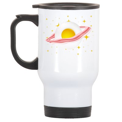 Egg Bacon Planet Stainless Steel Travel Mug