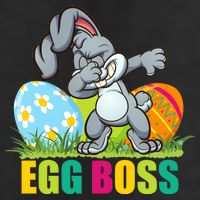 Egg Boss Dabbing Easter Bunny Adult Drive Performance Visor
