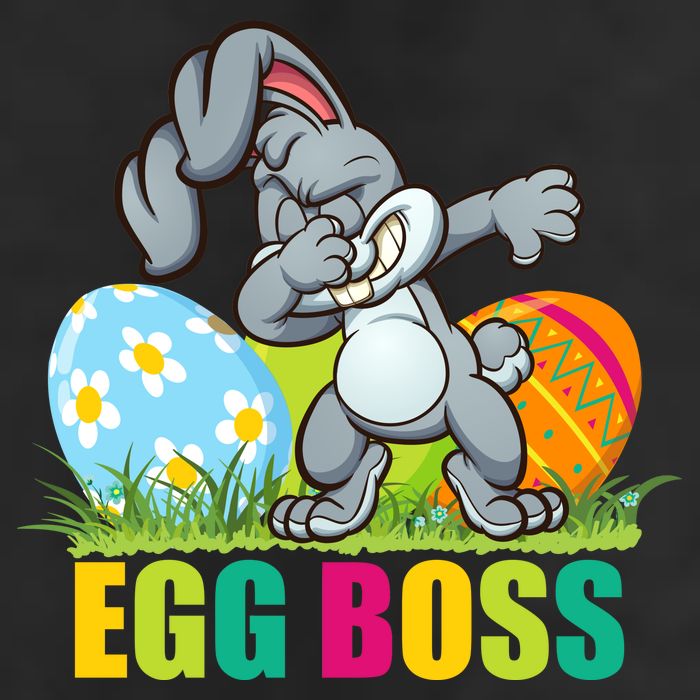 Egg Boss Dabbing Easter Bunny Adult Drive Performance Visor