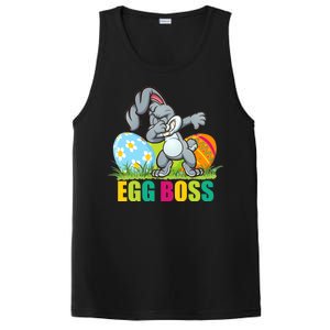 Egg Boss Dabbing Easter Bunny PosiCharge Competitor Tank