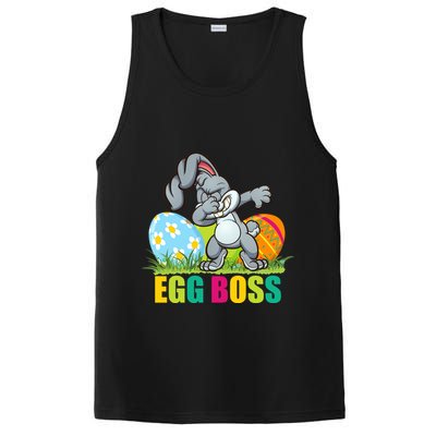 Egg Boss Dabbing Easter Bunny PosiCharge Competitor Tank