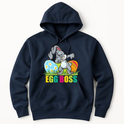 Egg Boss Dabbing Easter Bunny Hoodie