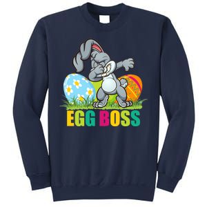 Egg Boss Dabbing Easter Bunny Sweatshirt