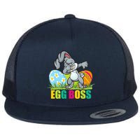 Egg Boss Dabbing Easter Bunny Flatbill Hat