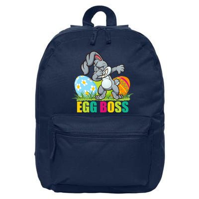 Egg Boss Dabbing Easter Bunny 16 in Basic Backpack