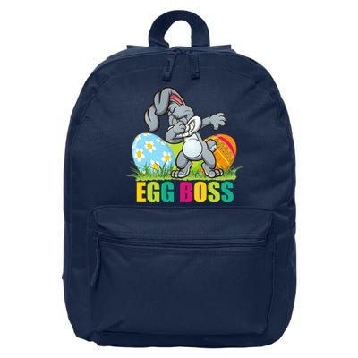 Egg Boss Dabbing Easter Bunny 16 in Basic Backpack