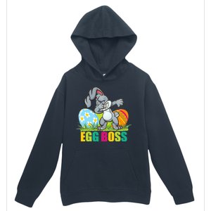 Egg Boss Dabbing Easter Bunny Urban Pullover Hoodie