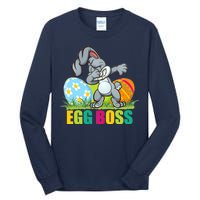 Egg Boss Dabbing Easter Bunny Tall Long Sleeve T-Shirt