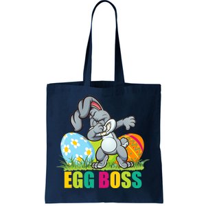 Egg Boss Dabbing Easter Bunny Tote Bag