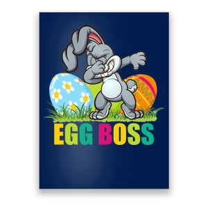 Egg Boss Dabbing Easter Bunny Poster