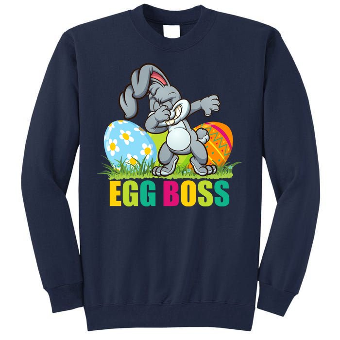 Egg Boss Dabbing Easter Bunny Tall Sweatshirt