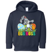 Egg Boss Dabbing Easter Bunny Toddler Hoodie